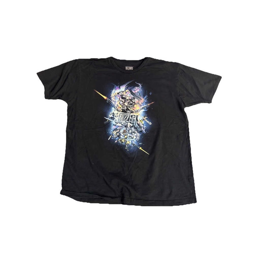 BlizzCon T Shirt XL - Anaheim 2014 Overwatch Pandaria Blizzard World Of Warcraft